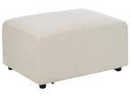  Ottoman KOHLO Fabric Light Beige
