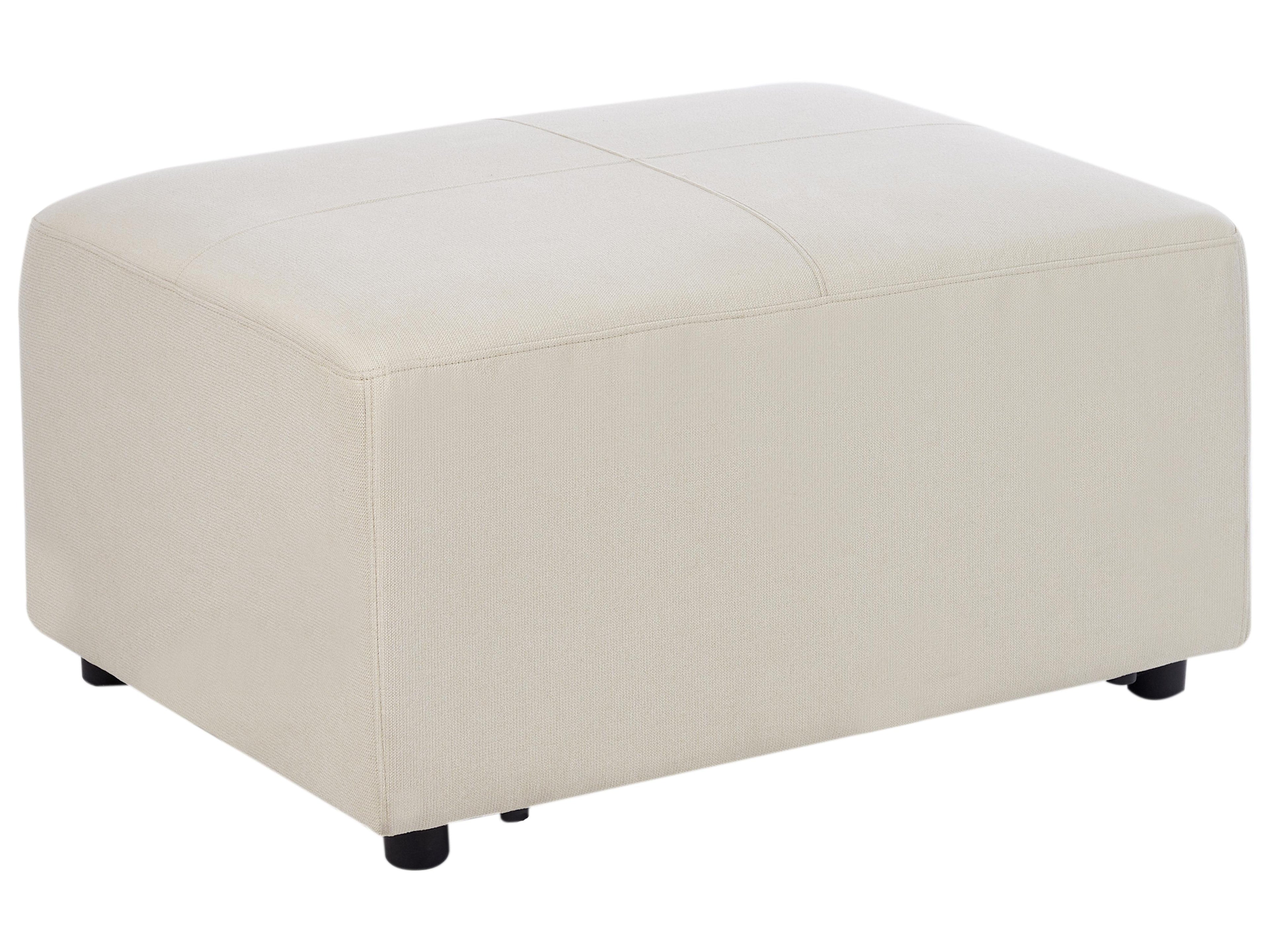  Ottoman KOHLO Fabric Light Beige