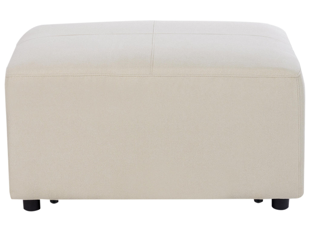 Ottoman KOHLO Fabric Light Beige