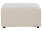  Ottoman KOHLO Fabric Light Beige