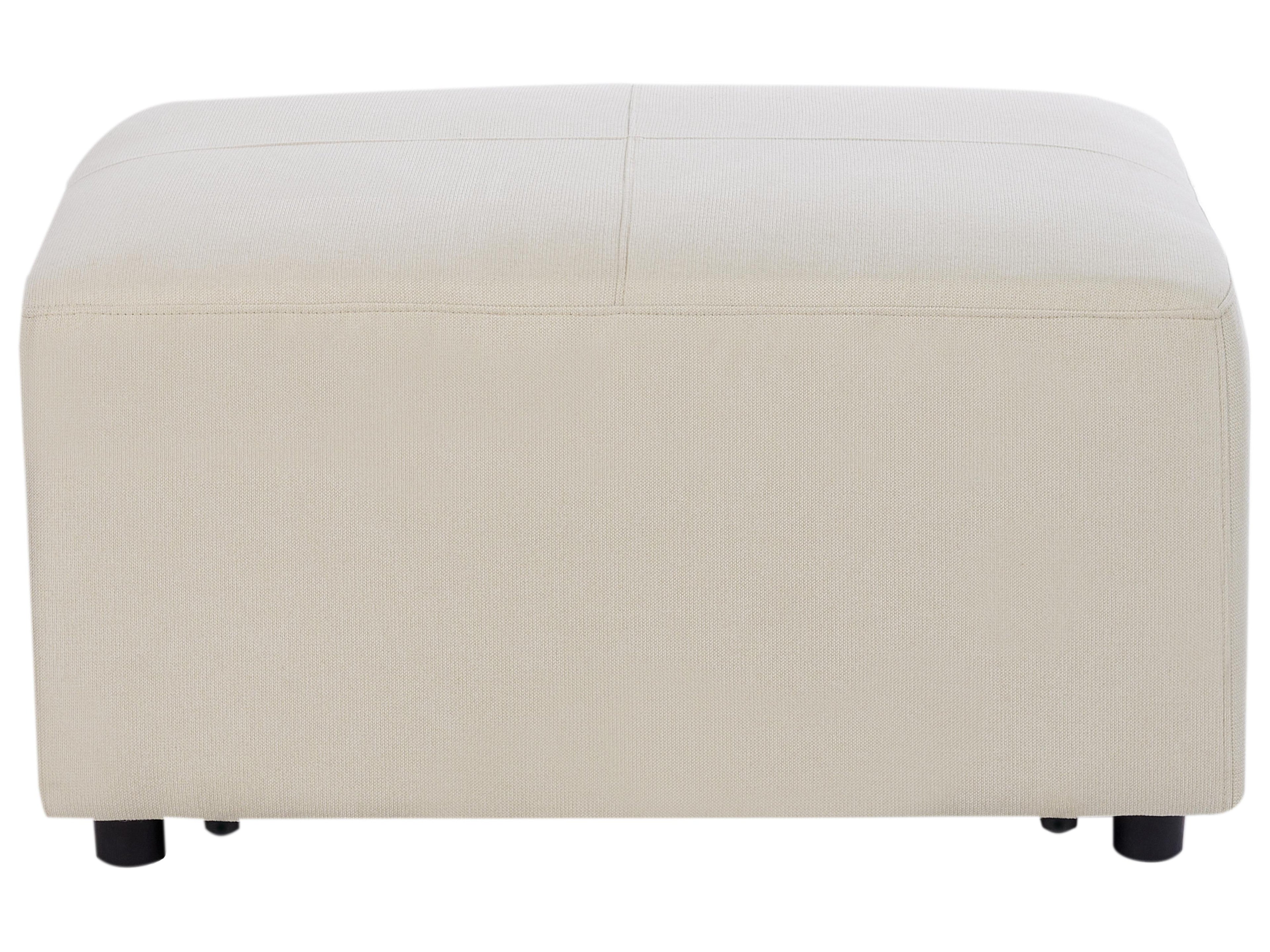  Ottoman KOHLO Fabric Light Beige