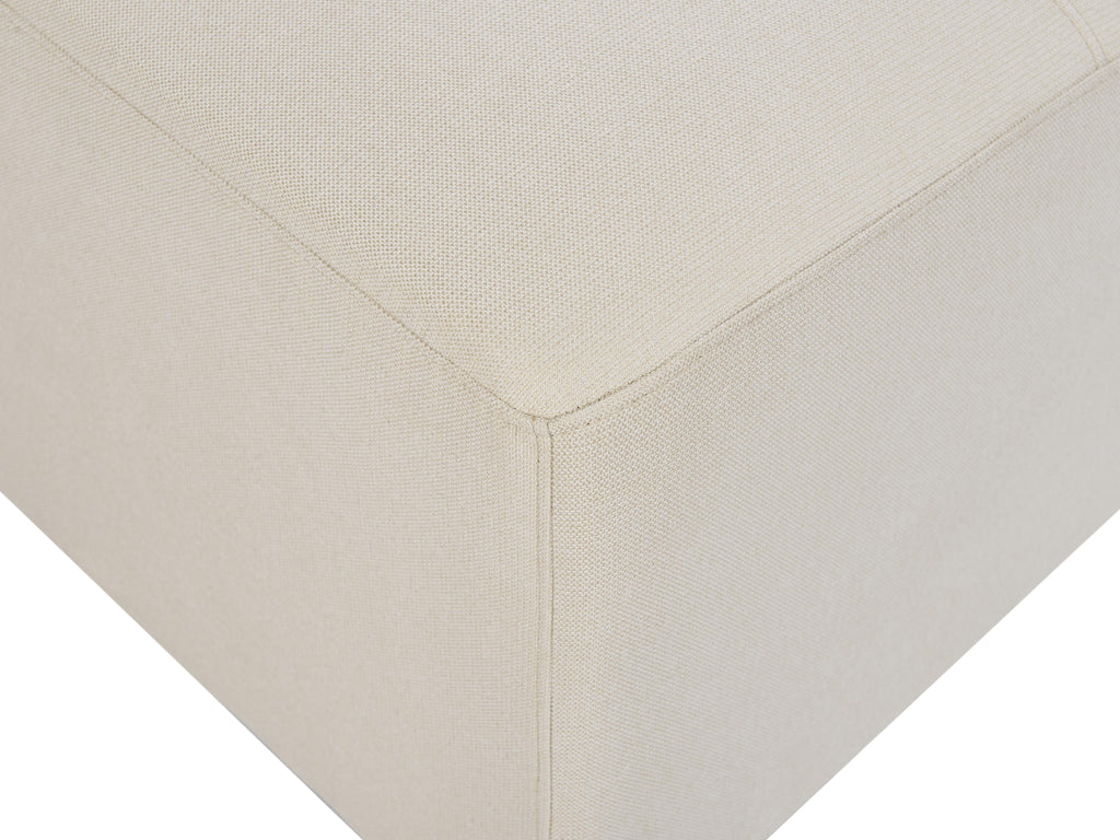  Ottoman KOHLO Fabric Light Beige