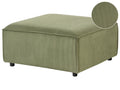  Ottoman ARDAL Corduroy Green