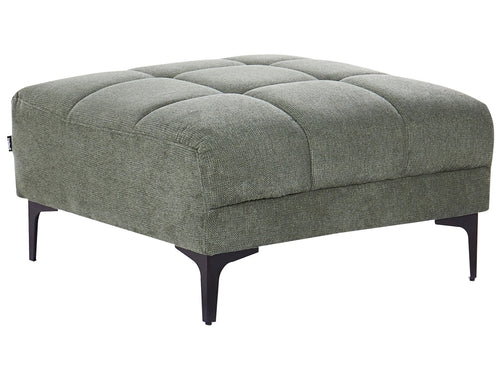 Ottoman ALNES Fabric Dark Green