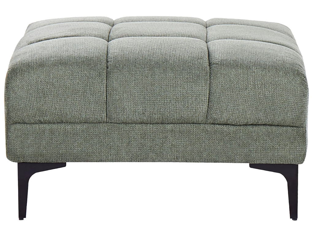  Ottoman ALNES Fabric Dark Green