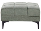  Ottoman ALNES Fabric Dark Green