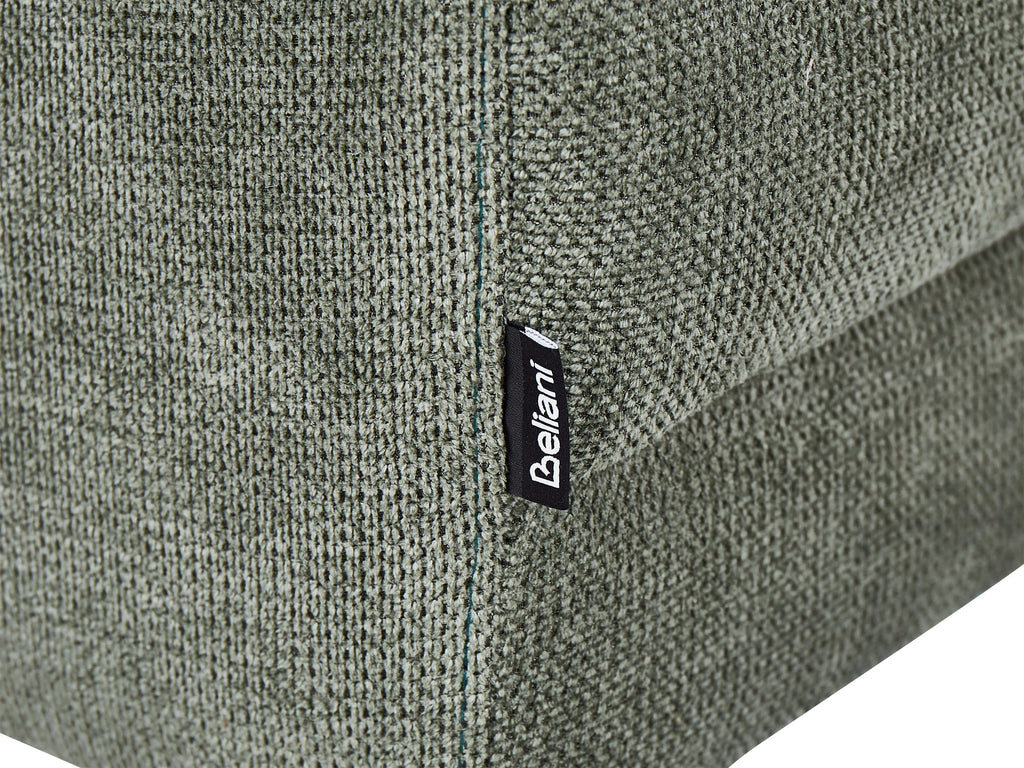  Ottoman ALNES Fabric Dark Green