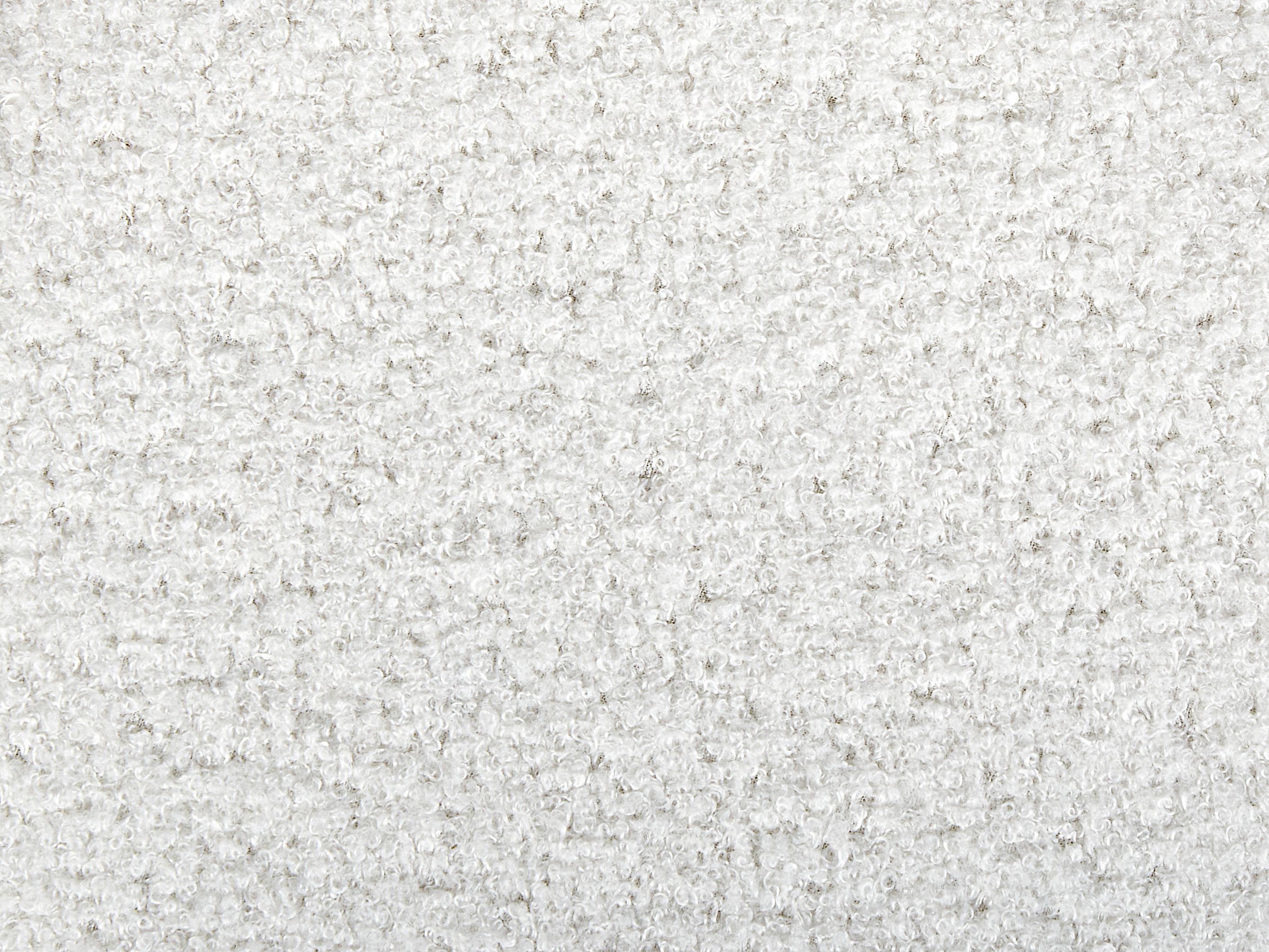  Footstool PRESHO Boucle Off-White