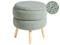  Storage Stool OKATON Boucle Green