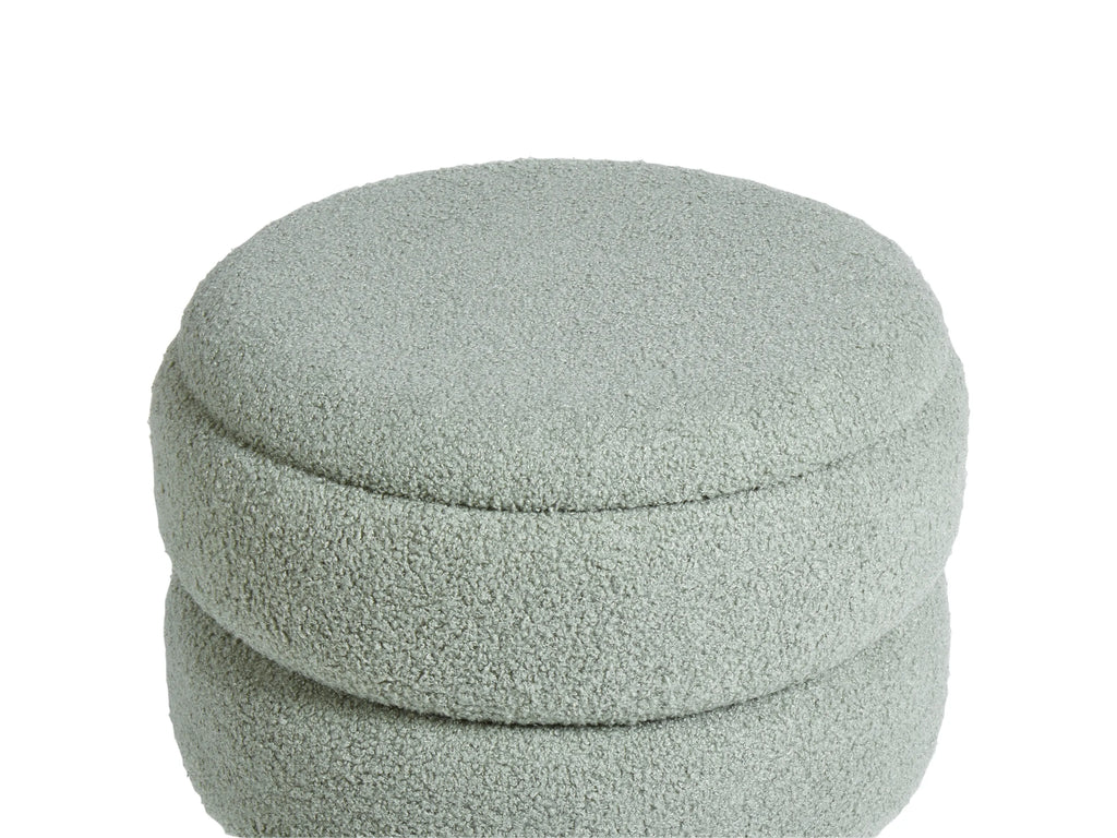  Storage Stool OKATON Boucle Green