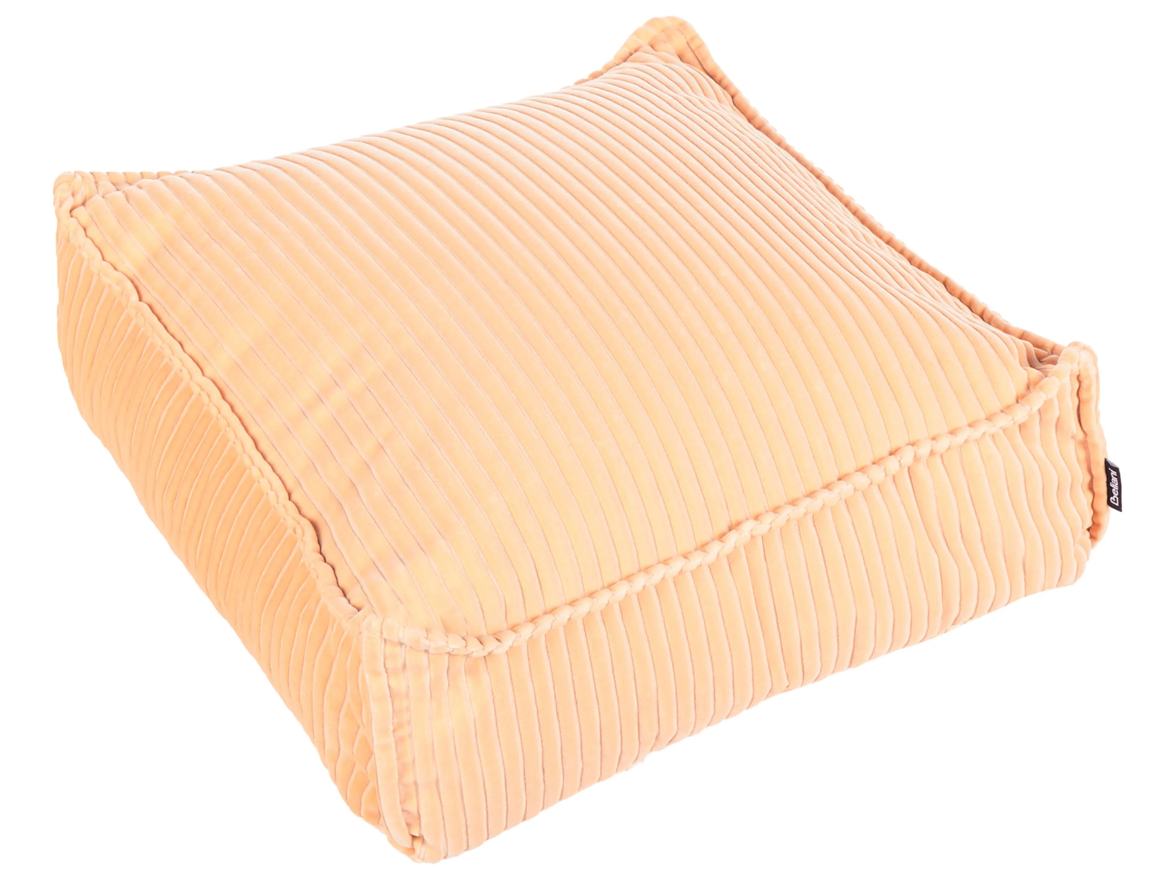  Pouffe ALLOZAI Velvet Peach Pink