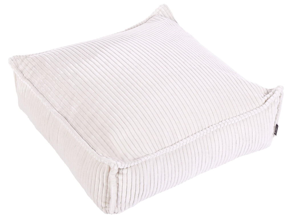  Pouffe ALLOZAI Velvet Light Beige