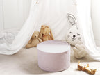  Pouffe ZIKRIA Velvet Light Beige