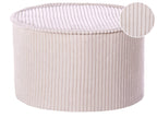  Pouffe ZIKRIA Velvet Light Beige
