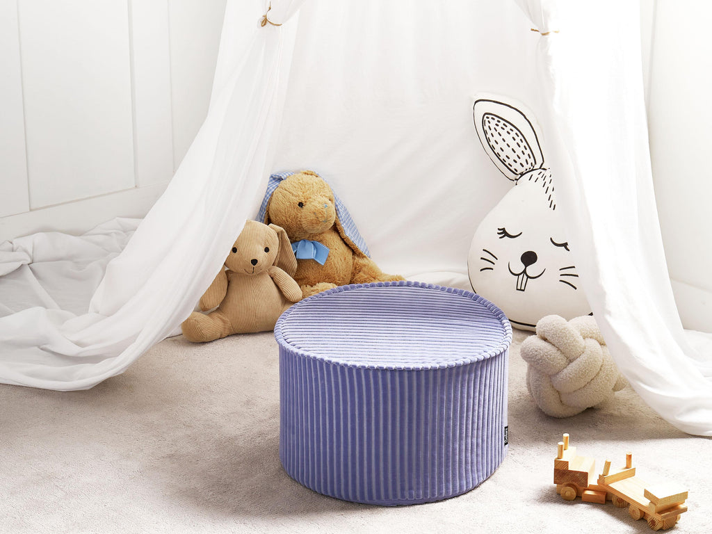  Pouffe ZIKRIA Velvet Light Violet