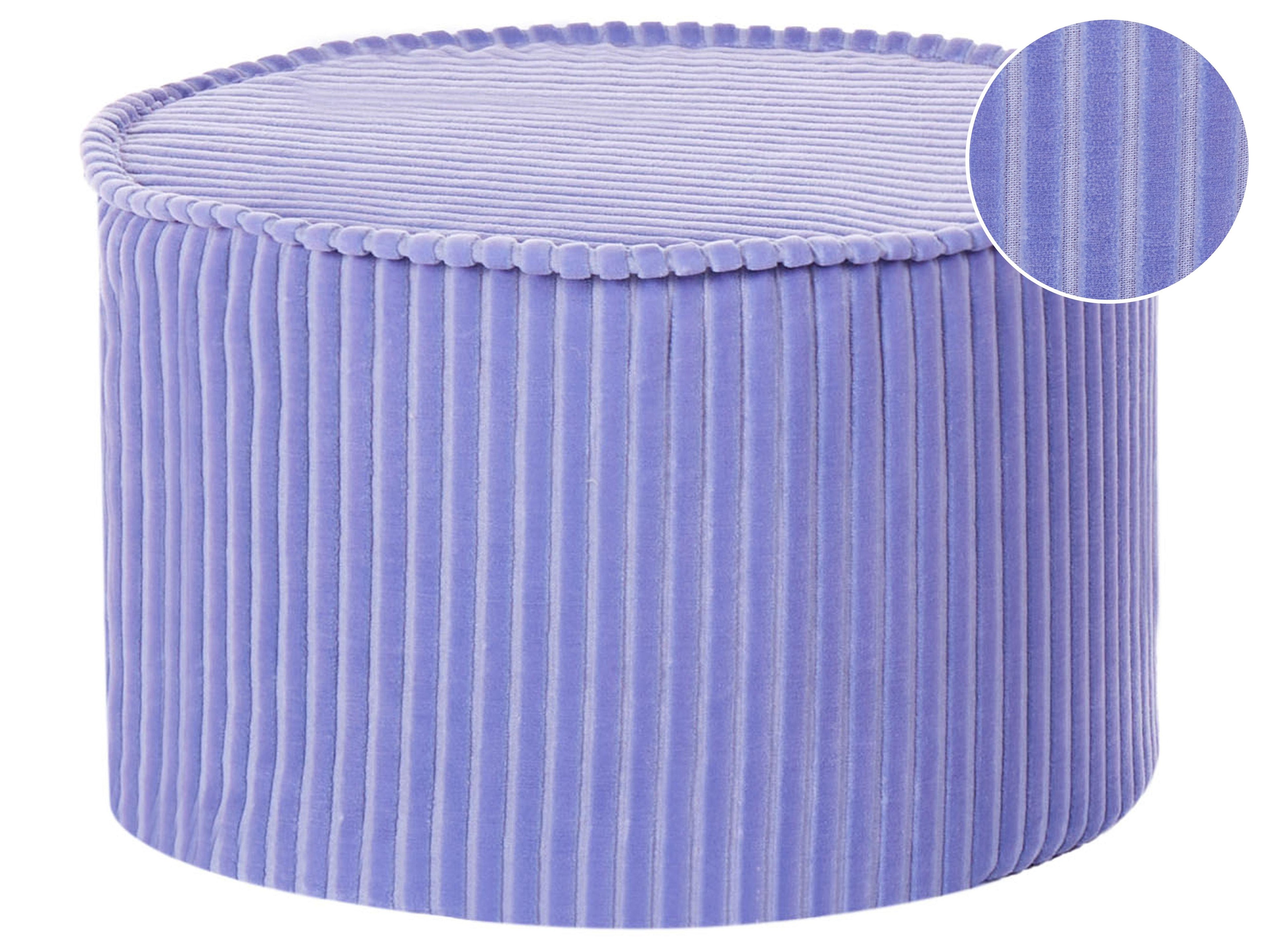  Pouffe ZIKRIA Velvet Light Violet