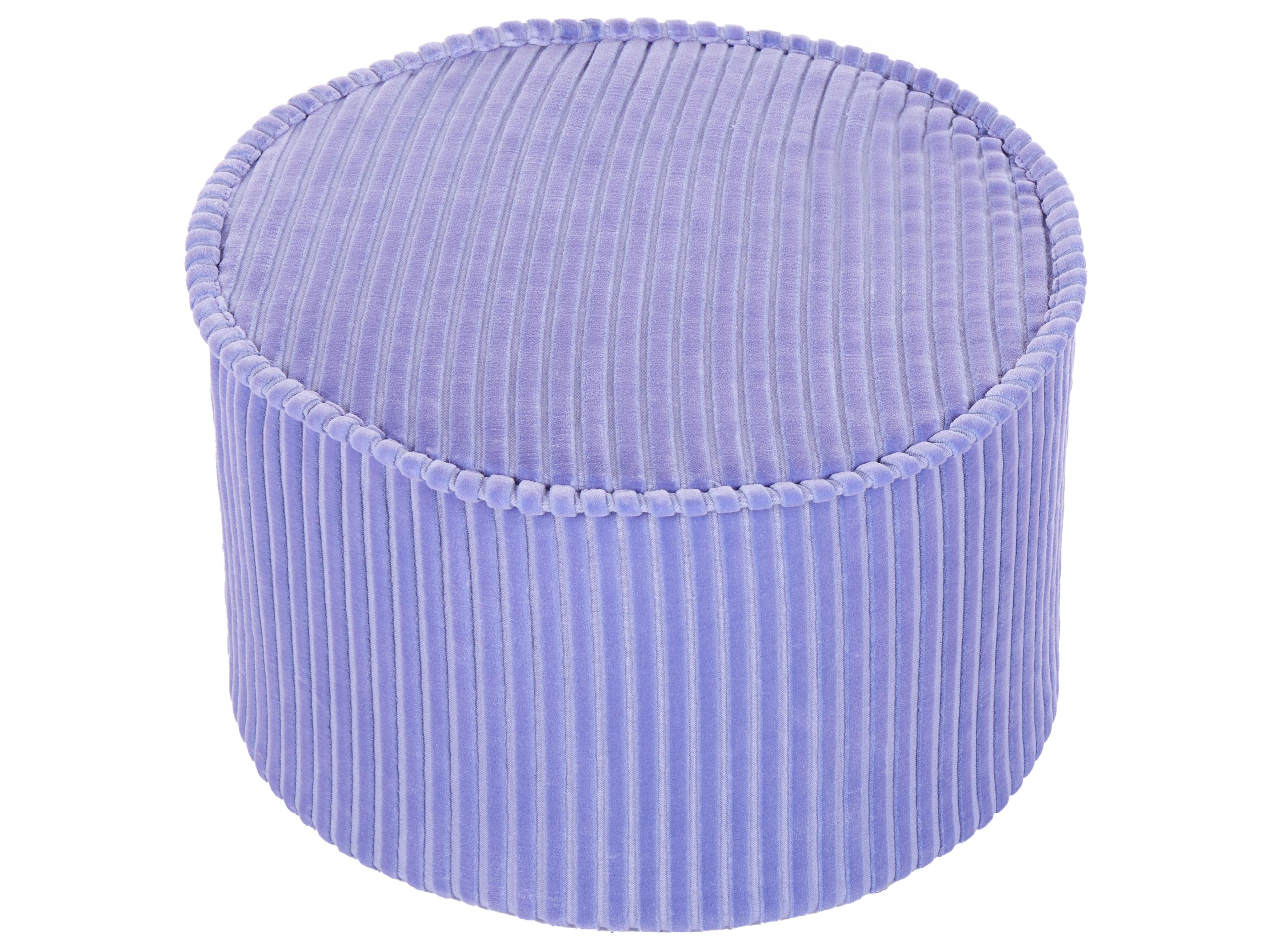  Pouffe ZIKRIA Velvet Light Violet
