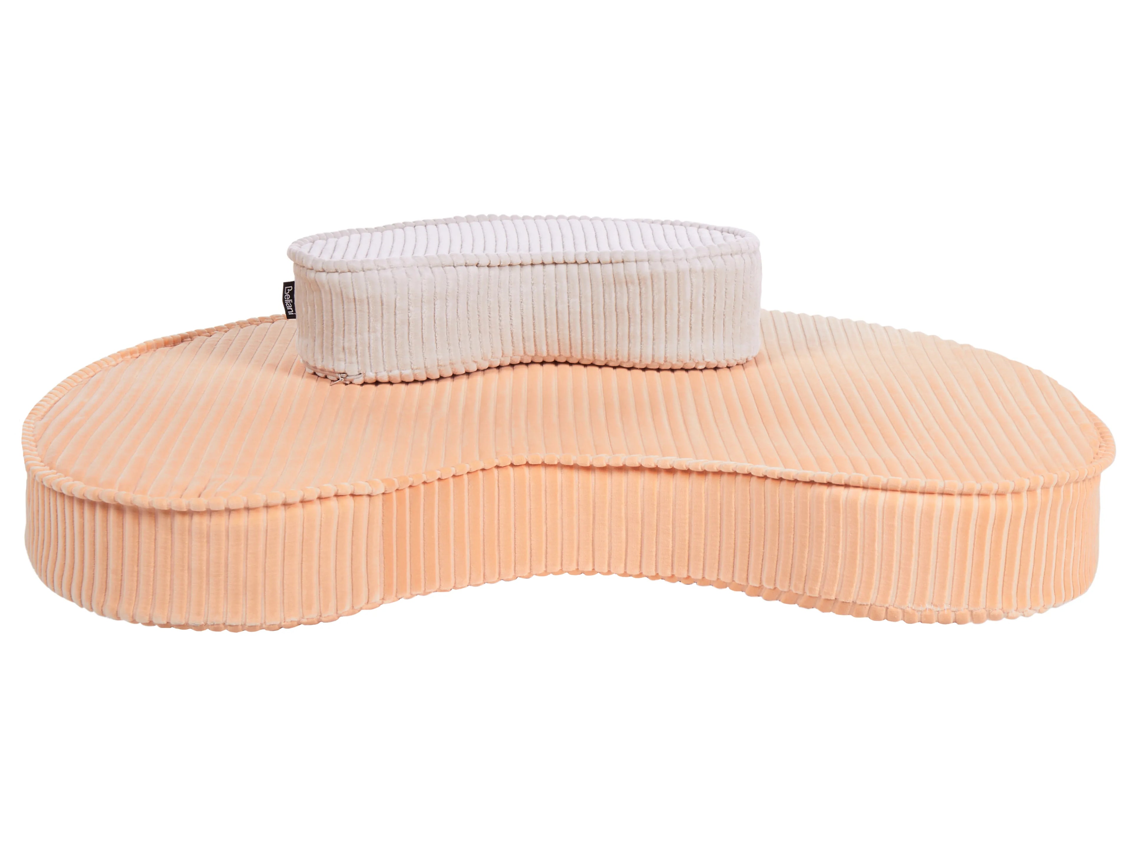  Pouffe NILI Velvet Peach Pink