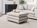  Ottoman HEDEN Fabric Beige