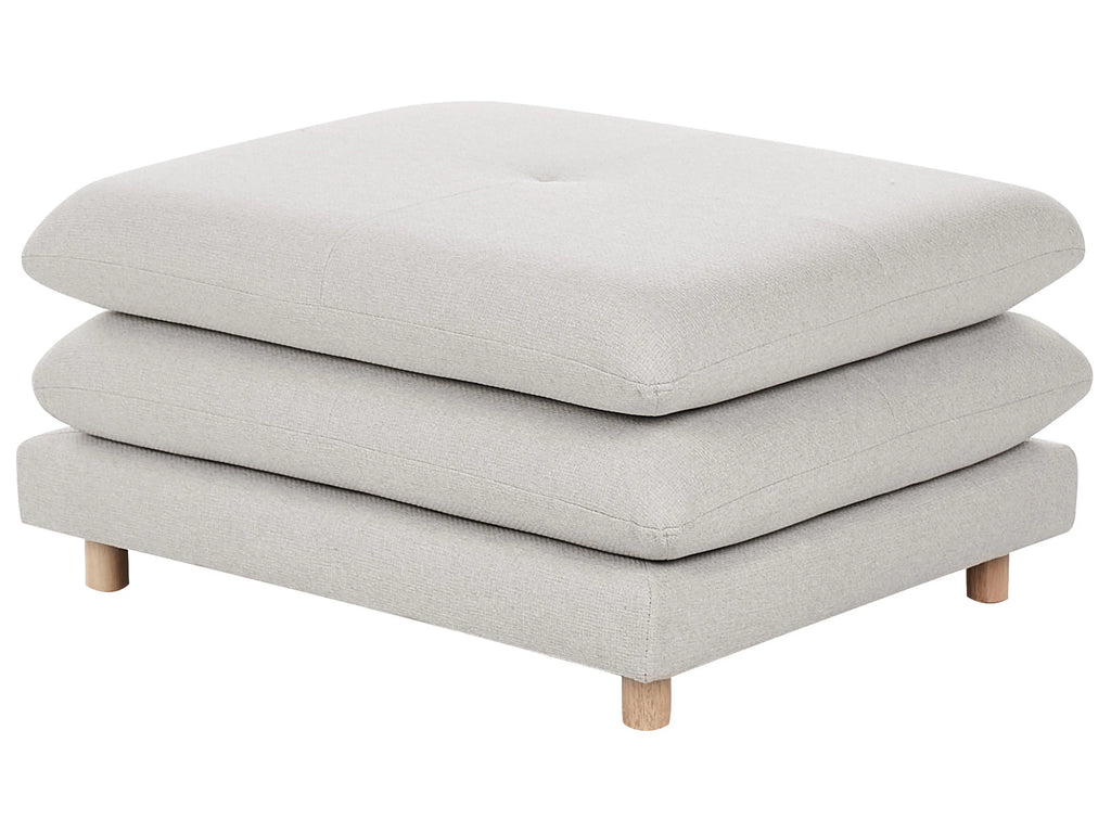  Ottoman HEDEN Fabric Beige