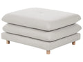  Ottoman HEDEN Fabric Beige