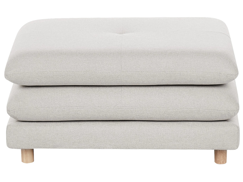  Ottoman HEDEN Fabric Beige