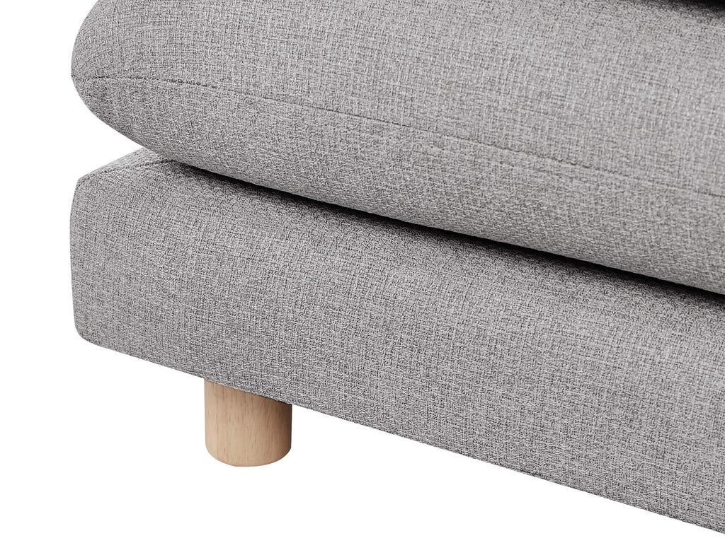  Ottoman HEDEN Fabric Grey