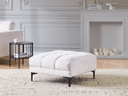  Ottoman ALNES Fabric Off-White