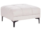  Ottoman ALNES Fabric Off-White