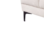  Ottoman ALNES Fabric Off-White