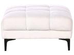  Ottoman ALNES Boucle White