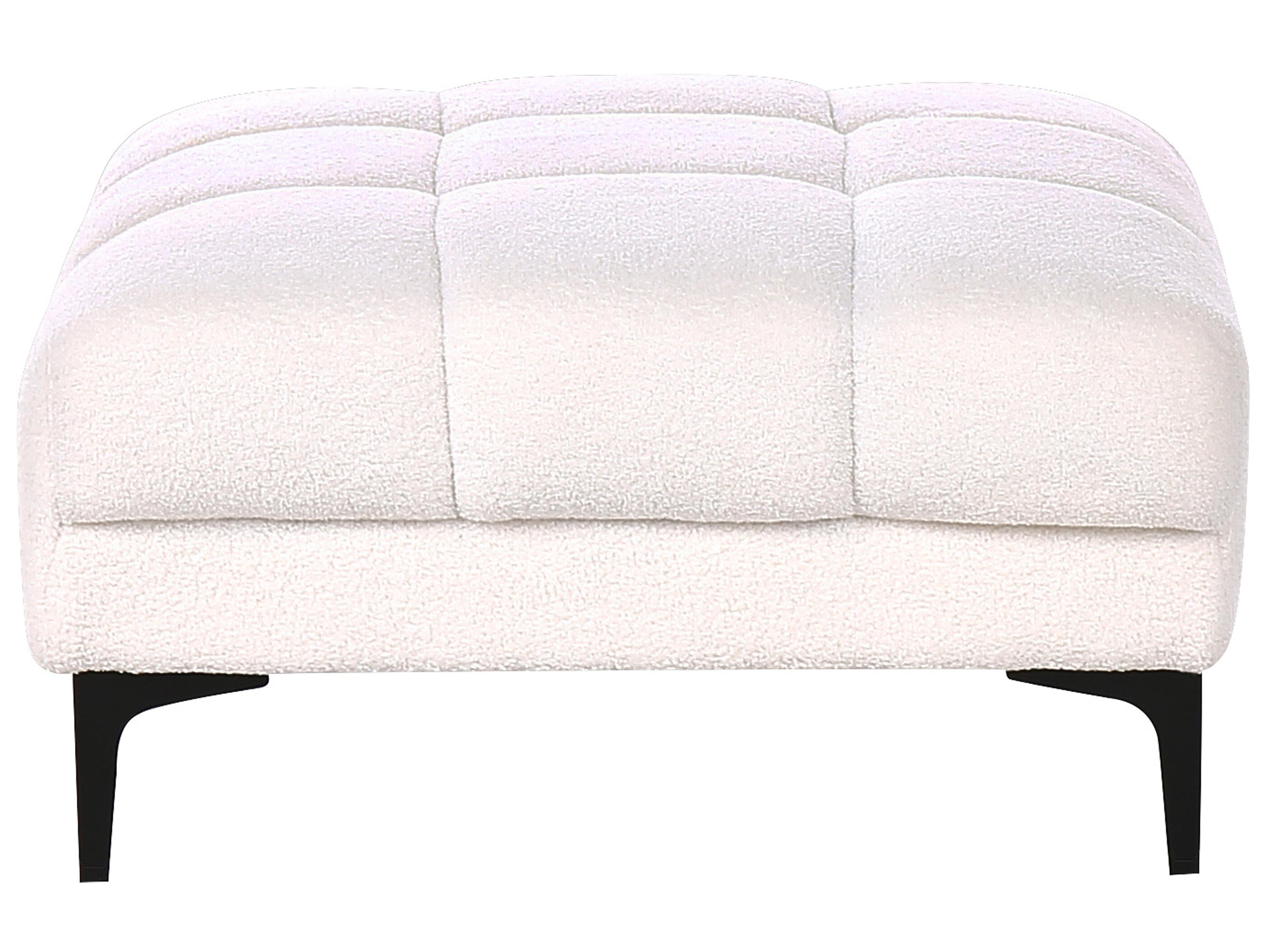  Ottoman ALNES Boucle White