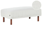 Ottoman HOLT Boucle White