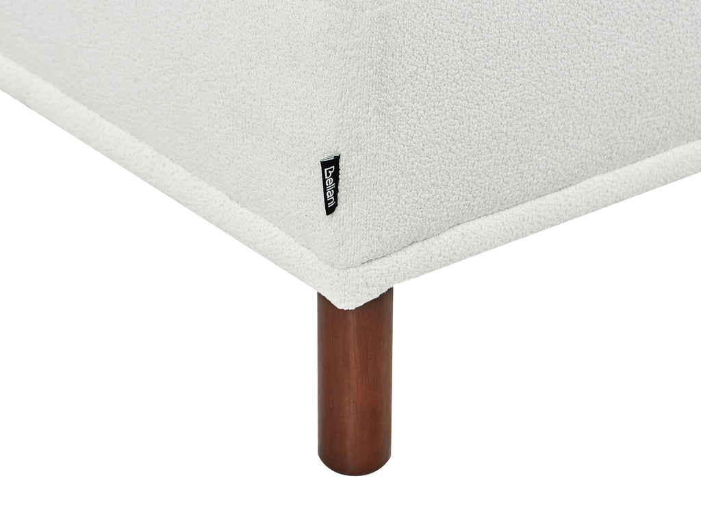  Ottoman HOLT Boucle White