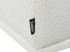  Ottoman HOLT Boucle White