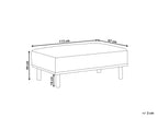  Ottoman HOLT Boucle White
