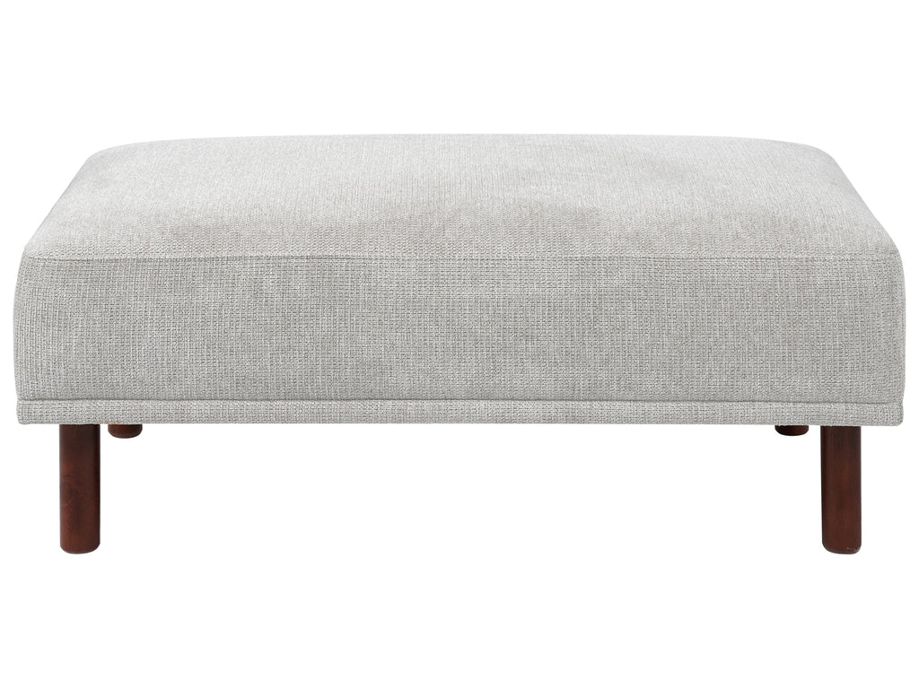  Ottoman HOLT Fabric Light Grey