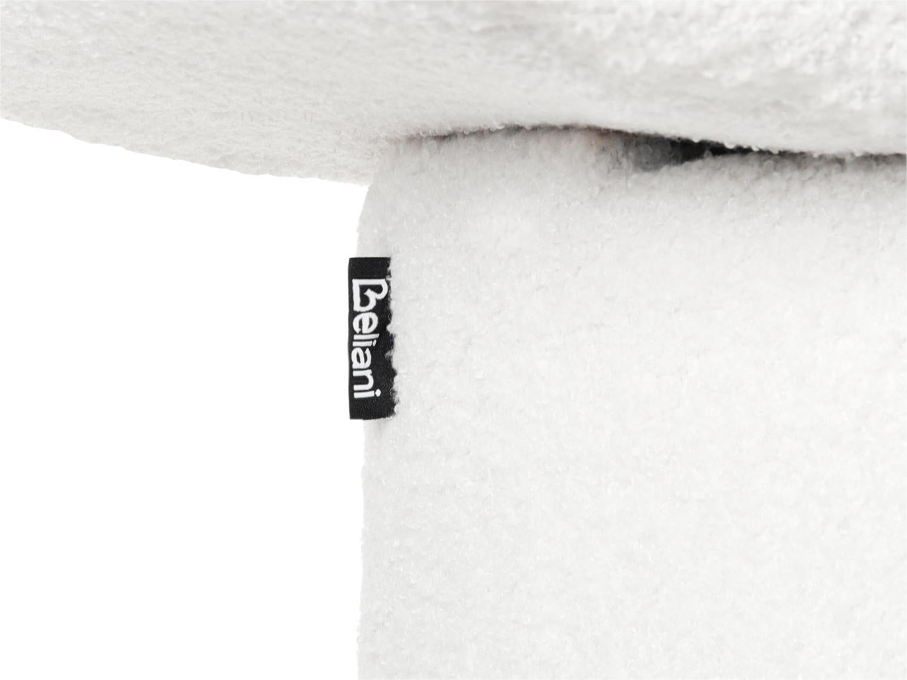  Pouffe Tufted RIDDLE Boucle Off-White