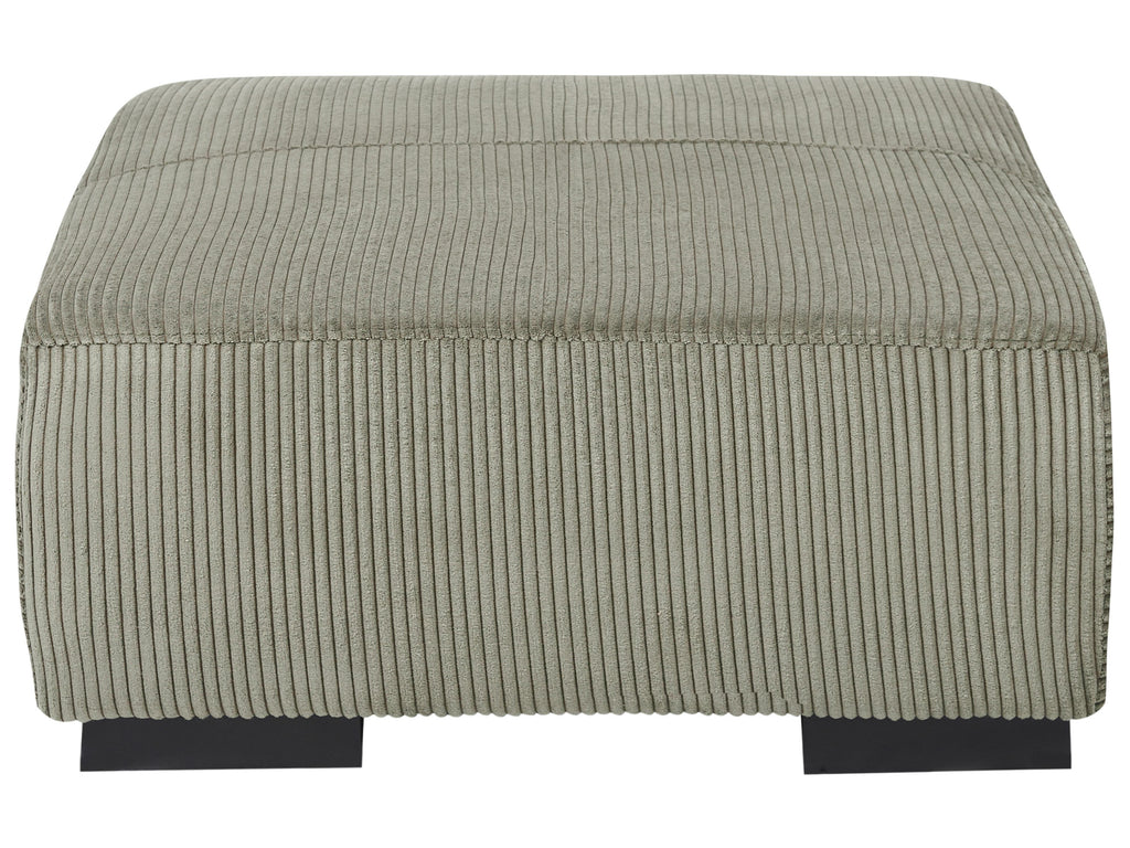  Ottoman LUNGO Corduroy Green