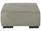  Ottoman LUNGO Corduroy Green