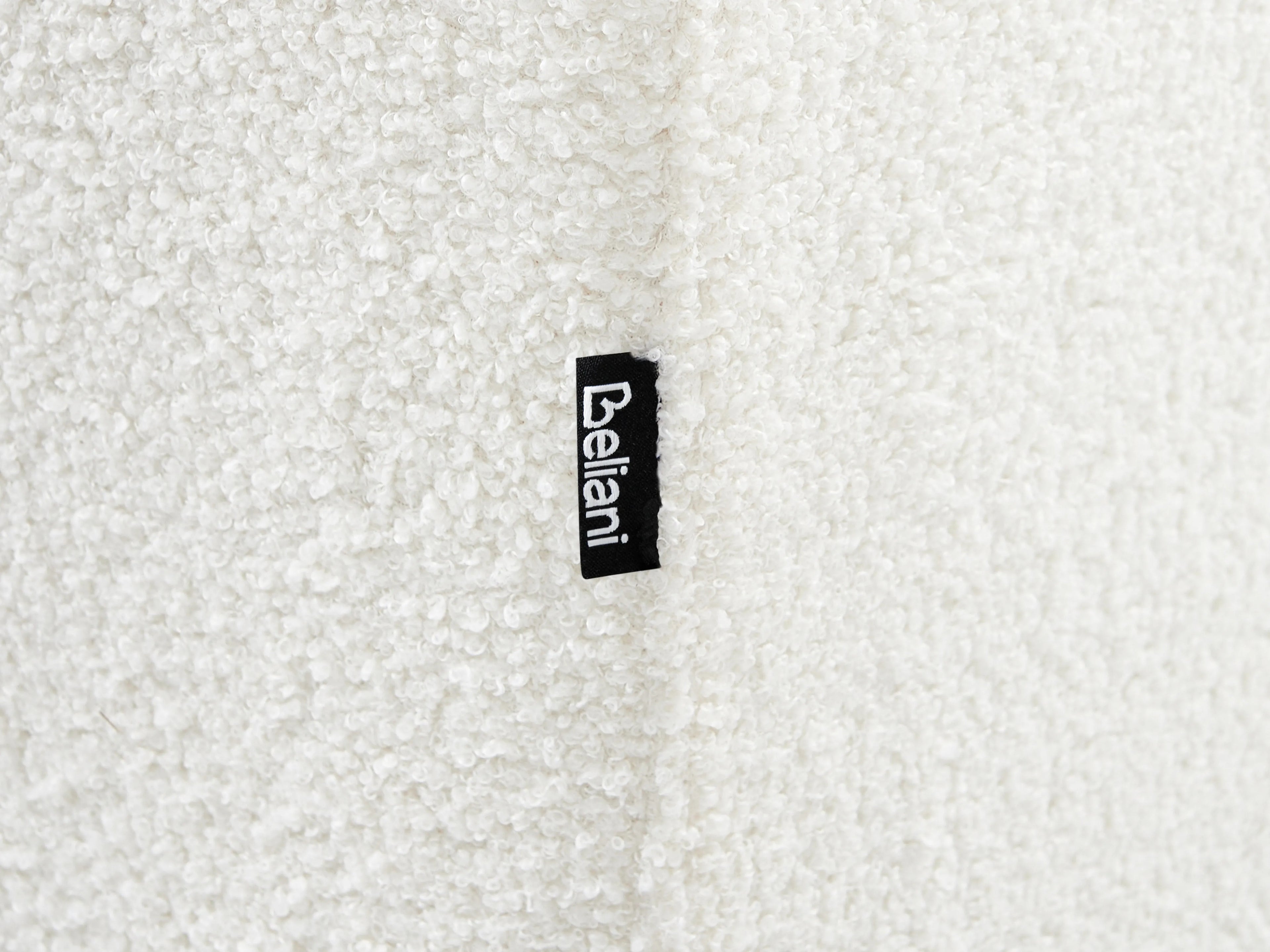  Ottoman LUNGO Boucle White