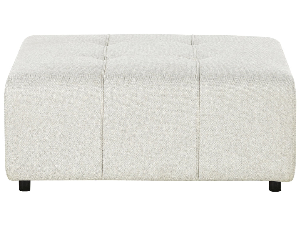  Ottoman INNVIK Fabric Light Beige