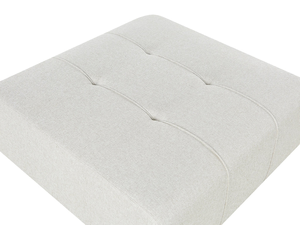  Ottoman INNVIK Fabric Light Beige