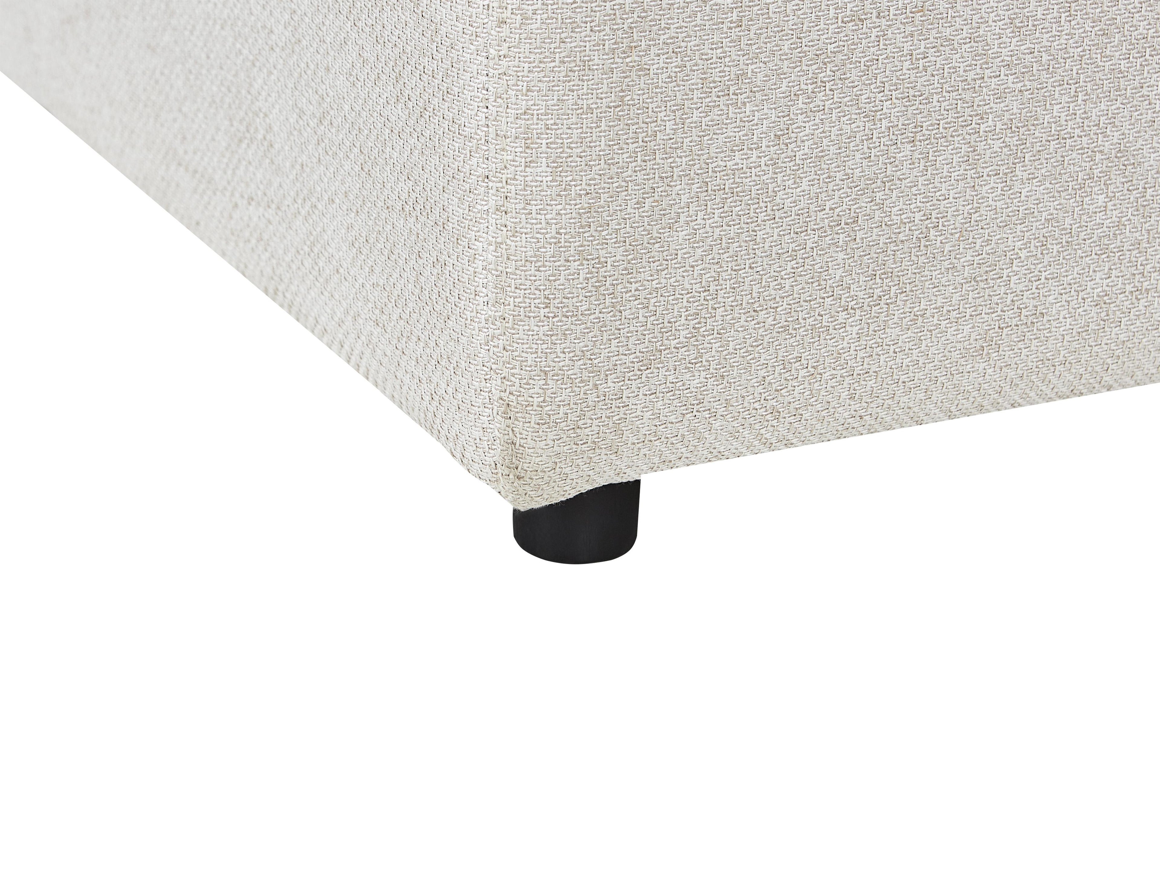  Ottoman INNVIK Fabric Light Beige