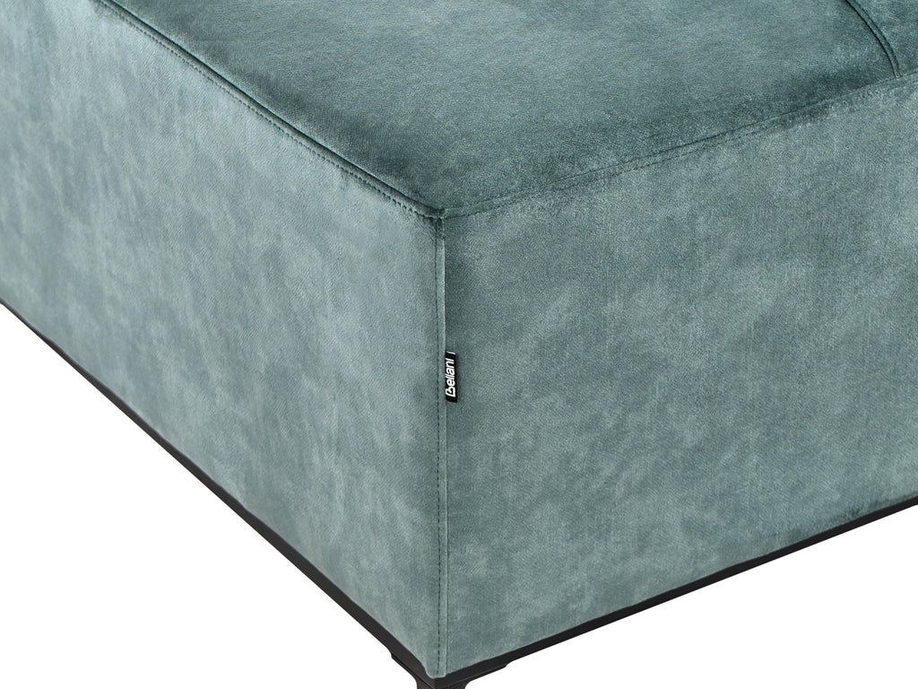  Ottoman OSLO Velvet Teal