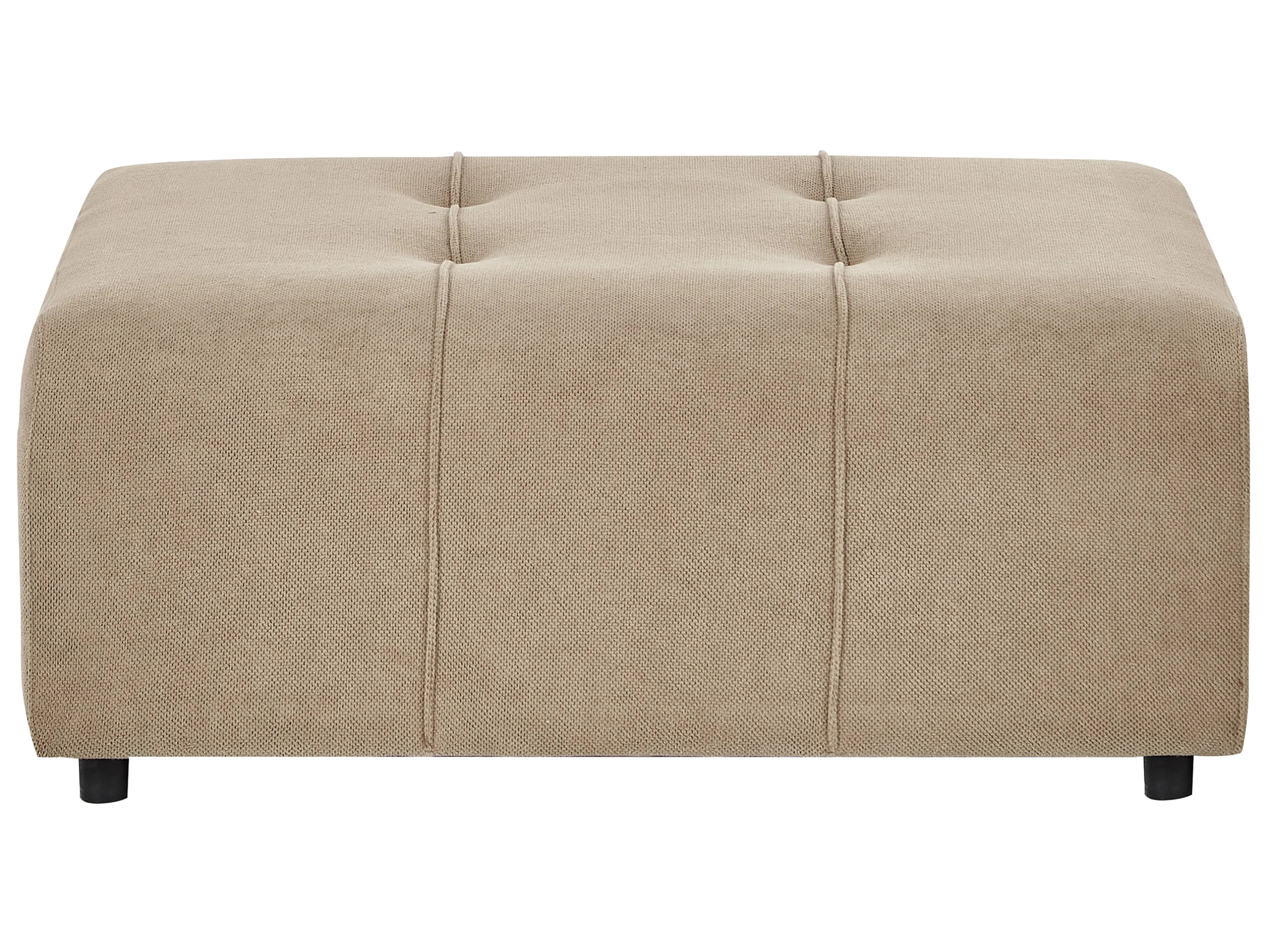  Ottoman INNVIK Fabric Brown