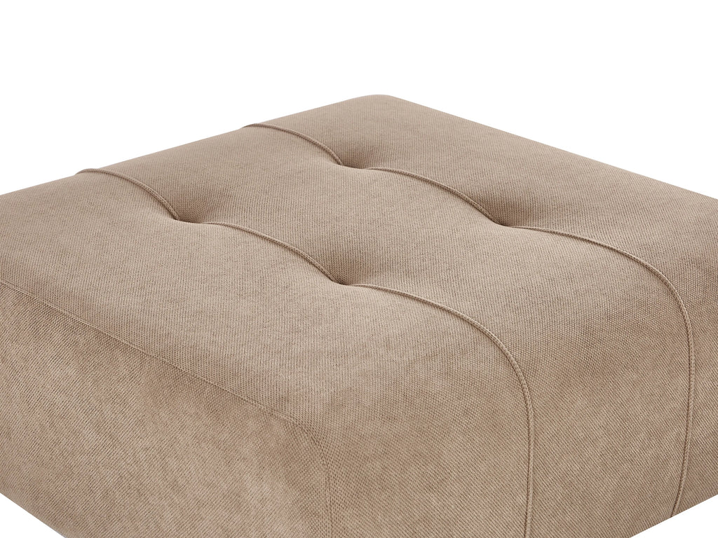  Ottoman INNVIK Fabric Brown