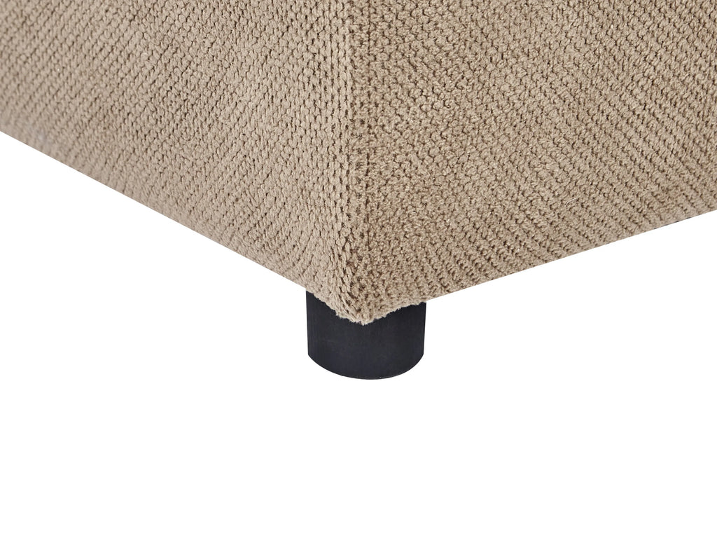  Ottoman INNVIK Fabric Brown
