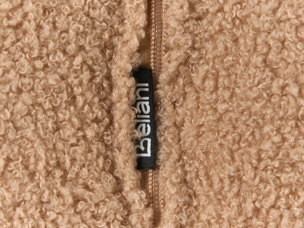  Pouffe BEAUFORT Boucle Light Brown