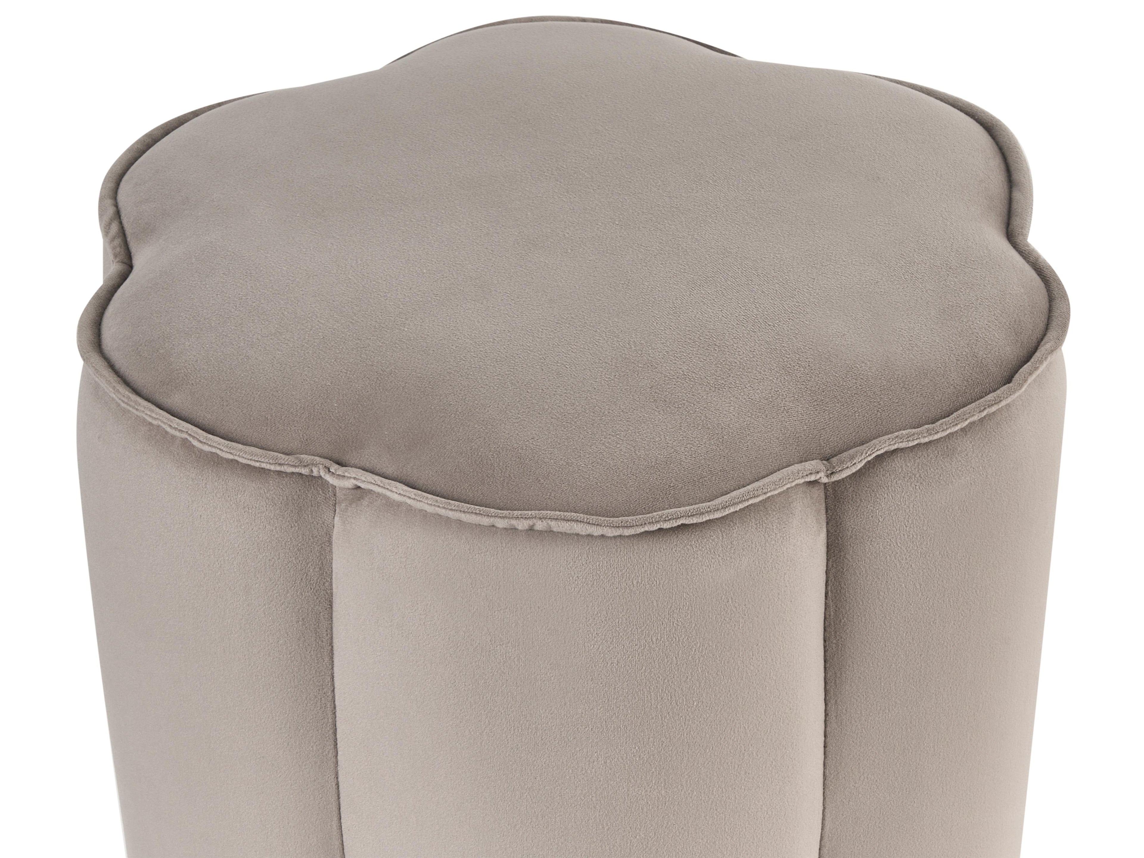  Pouffe TAPPEN Velvet Taupe
